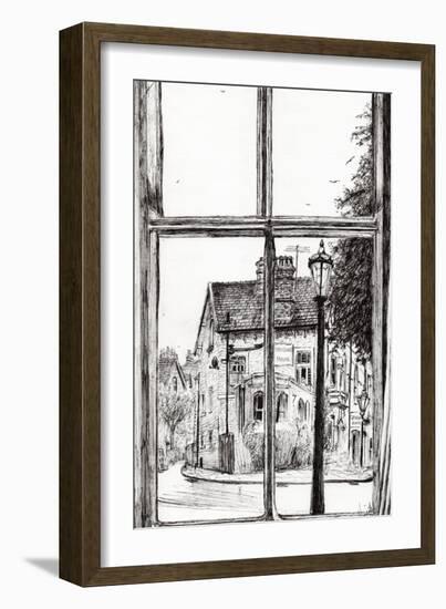 View from Old Hall Hotel, Buxton, 2009-Vincent Alexander Booth-Framed Giclee Print