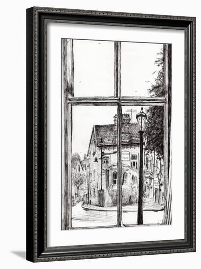 View from Old Hall Hotel, Buxton, 2009-Vincent Alexander Booth-Framed Giclee Print