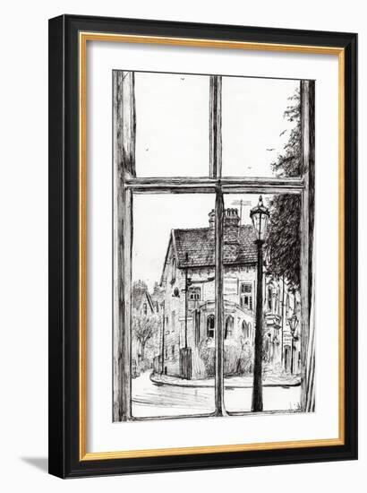 View from Old Hall Hotel, Buxton, 2009-Vincent Alexander Booth-Framed Giclee Print