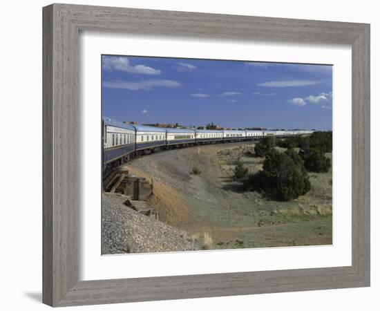 View from Open Doorway on the American Orient Express Train, Travelling in the Southwest U.S., USA-Alison Wright-Framed Photographic Print