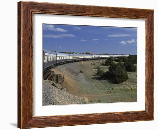 View from Open Doorway on the American Orient Express Train, Travelling in the Southwest U.S., USA-Alison Wright-Framed Photographic Print