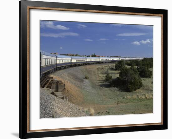 View from Open Doorway on the American Orient Express Train, Travelling in the Southwest U.S., USA-Alison Wright-Framed Photographic Print