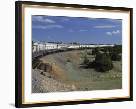 View from Open Doorway on the American Orient Express Train, Travelling in the Southwest U.S., USA-Alison Wright-Framed Photographic Print