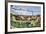 View from Parc Guell Towards City, Barcelona, Catalonia, Spain-Sabine Lubenow-Framed Photographic Print