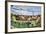 View from Parc Guell Towards City, Barcelona, Catalonia, Spain-Sabine Lubenow-Framed Photographic Print