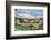 View from Parc Guell Towards City, Barcelona, Catalonia, Spain-Sabine Lubenow-Framed Photographic Print