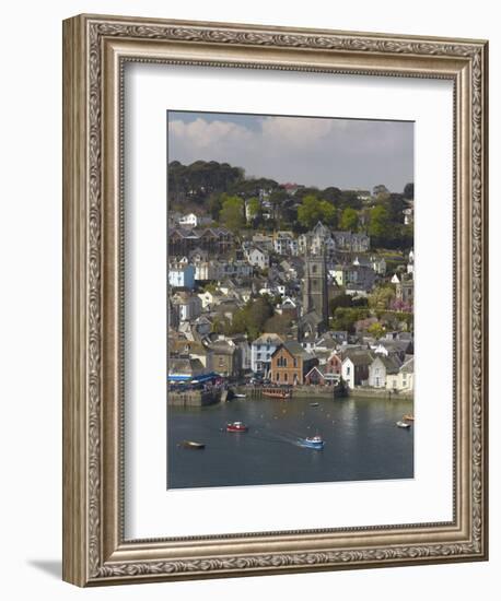 View from Penleath Point, Fowey, Cornwall, England, United Kingdom, Europe-Rob Cousins-Framed Photographic Print