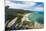View from Pico Da Coroa to Lagoinha Do Leste Wild Beach in Florianopolis, Santa Catarina State, Sou-Vitor Marigo-Mounted Photographic Print
