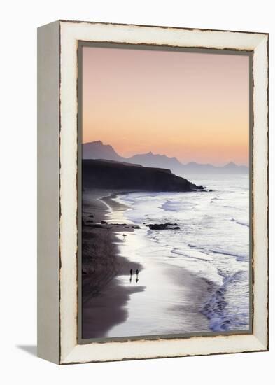 View from Playa Del Viejo to the Peninsula of Jandia-Markus Lange-Framed Premier Image Canvas