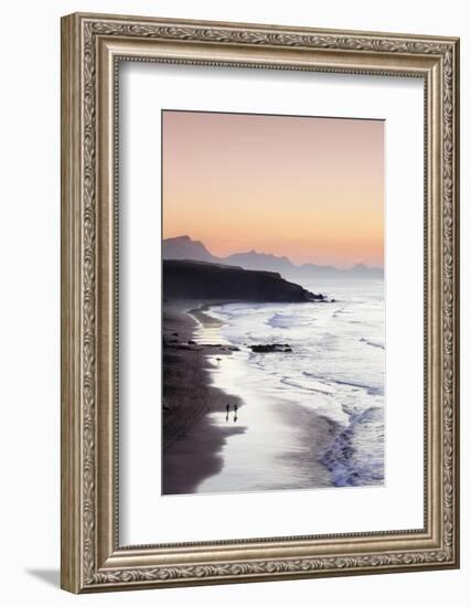 View from Playa Del Viejo to the Peninsula of Jandia-Markus Lange-Framed Photographic Print