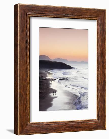 View from Playa Del Viejo to the Peninsula of Jandia-Markus Lange-Framed Photographic Print