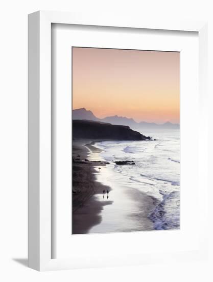 View from Playa Del Viejo to the Peninsula of Jandia-Markus Lange-Framed Photographic Print