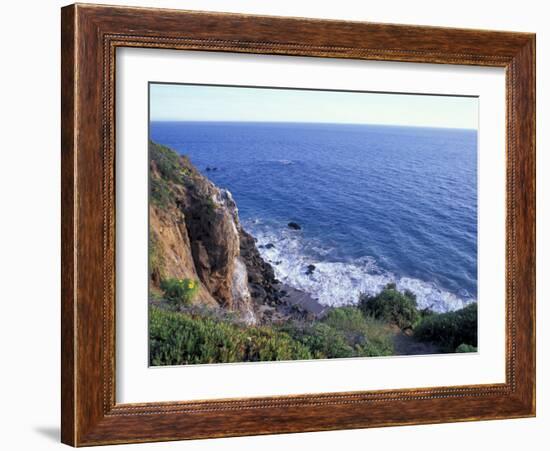 View from Point Dume, Malibu, California, USA-Jerry & Marcy Monkman-Framed Photographic Print