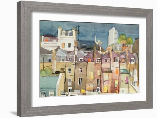 View from Rear Window of 48 Chester Square, SW1, 1982-Izabella Godlewska de Aranda-Framed Giclee Print