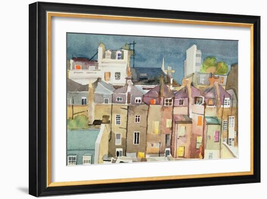 View from Rear Window of 48 Chester Square, SW1, 1982-Izabella Godlewska de Aranda-Framed Giclee Print