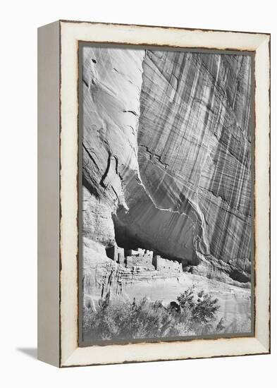 View From River Valley "Canyon De Chelly" National Monument Arizona. 1933-1942-Ansel Adams-Framed Stretched Canvas