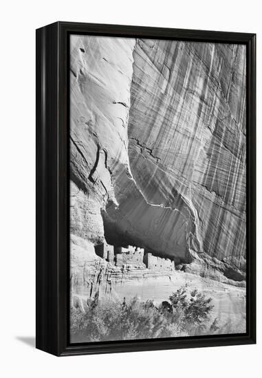 View From River Valley "Canyon De Chelly" National Monument Arizona. 1933-1942-Ansel Adams-Framed Stretched Canvas