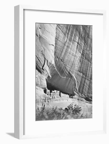 View From River Valley "Canyon De Chelly" National Monument Arizona. 1933-1942-Ansel Adams-Framed Art Print