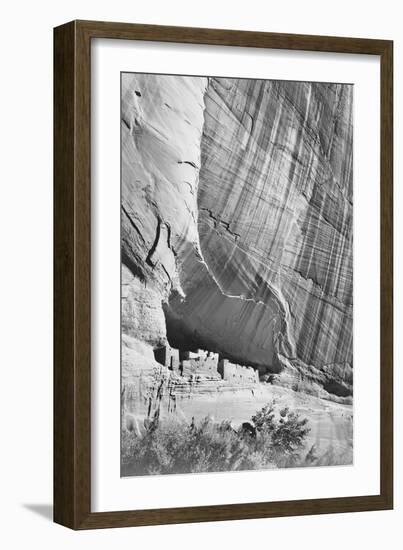 View From River Valley "Canyon De Chelly" National Monument Arizona. 1933-1942-Ansel Adams-Framed Premium Giclee Print