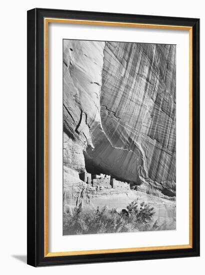 View From River Valley "Canyon De Chelly" National Monument Arizona. 1933-1942-Ansel Adams-Framed Premium Giclee Print