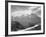 View From River Valley Towards Snow Covered Mts River In Fgnd, Grand Teton NP Wyoming 1933-1942-Ansel Adams-Framed Art Print