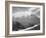 View From River Valley Towards Snow Covered Mts River In Fgnd, Grand Teton NP Wyoming 1933-1942-Ansel Adams-Framed Premium Giclee Print