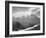 View From River Valley Towards Snow Covered Mts River In Fgnd, Grand Teton NP Wyoming 1933-1942-Ansel Adams-Framed Premium Giclee Print