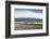 View from rocky shoreline across the stormy waters of Lake Pukaki, near Twizel, Mackenzie district,-Ruth Tomlinson-Framed Photographic Print