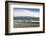 View from rocky shoreline across the stormy waters of Lake Pukaki, near Twizel, Mackenzie district,-Ruth Tomlinson-Framed Photographic Print