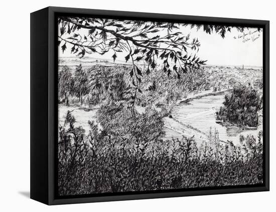 View from Ruchmond Hill, 2004-Vincent Alexander Booth-Framed Premier Image Canvas