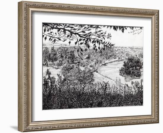 View from Ruchmond Hill, 2004-Vincent Alexander Booth-Framed Giclee Print