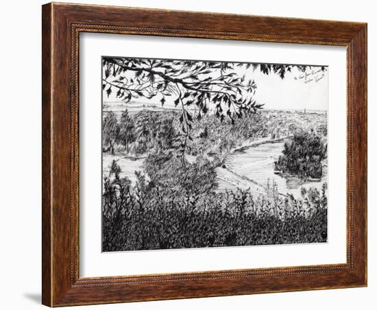 View from Ruchmond Hill, 2004-Vincent Alexander Booth-Framed Giclee Print
