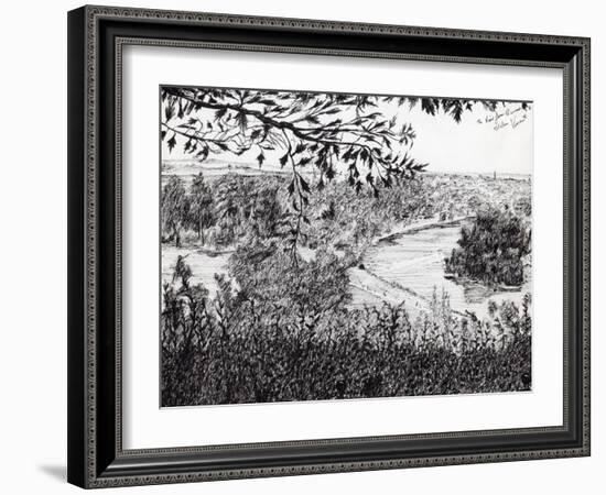 View from Ruchmond Hill, 2004-Vincent Alexander Booth-Framed Giclee Print