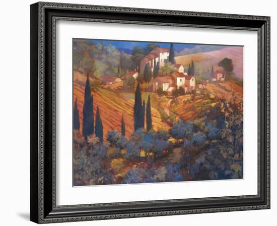 View From San Gimignano-Philip Craig-Framed Giclee Print