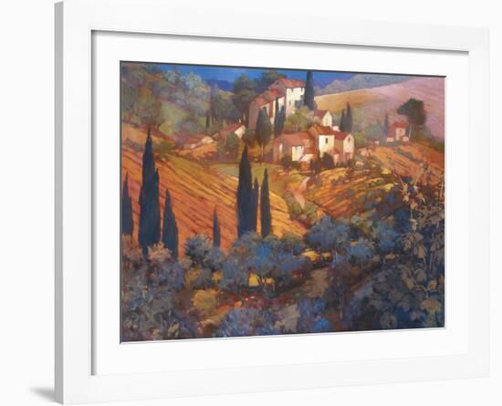 View From San Gimignano-Philip Craig-Framed Giclee Print