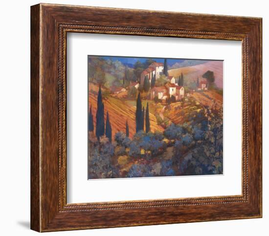 View From San Gimignano-Philip Craig-Framed Giclee Print