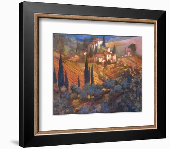 View From San Gimignano-Philip Craig-Framed Giclee Print