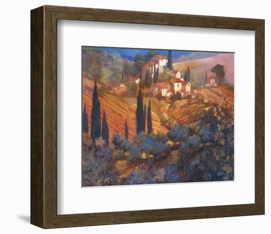 View From San Gimignano-Philip Craig-Framed Giclee Print