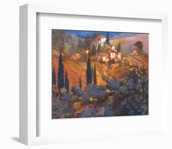 View From San Gimignano-Philip Craig-Framed Giclee Print