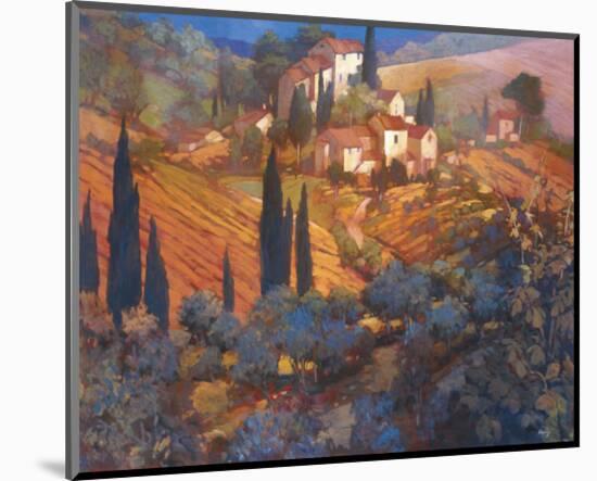 View From San Gimignano-Philip Craig-Mounted Giclee Print