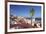 View from Santa Luzia viewpoint over Alfama district to Tejo River, Lisbon, Portugal, Europe-Markus Lange-Framed Photographic Print