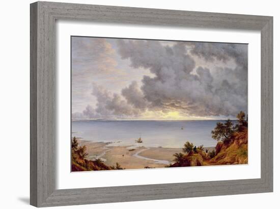 View from Shanklin, Isle of Wight, C.1827-John Glover-Framed Giclee Print