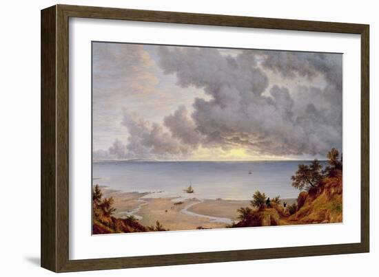 View from Shanklin, Isle of Wight, C.1827-John Glover-Framed Giclee Print