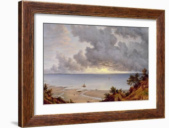 View from Shanklin, Isle of Wight, C.1827-John Glover-Framed Giclee Print