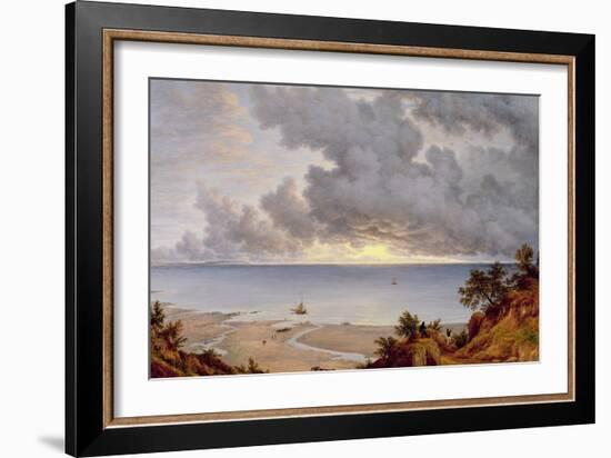 View from Shanklin, Isle of Wight, C.1827-John Glover-Framed Giclee Print