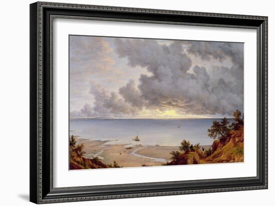 View from Shanklin, Isle of Wight, C.1827-John Glover-Framed Giclee Print