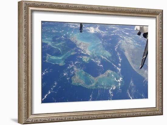 View from Space Featuring the Bahama Islands and Part of Peninsular Florida-null-Framed Photographic Print