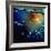 View from Space of Golden Glow over Indian Ocean Created by Pollution-null-Framed Photographic Print