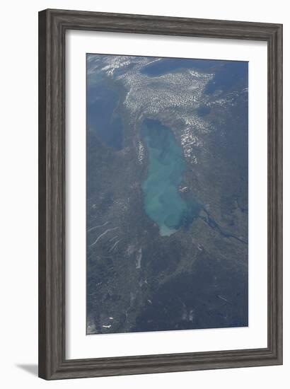 View from Space of Lake Ontario-null-Framed Photographic Print