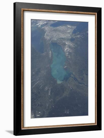 View from Space of Lake Ontario-null-Framed Photographic Print